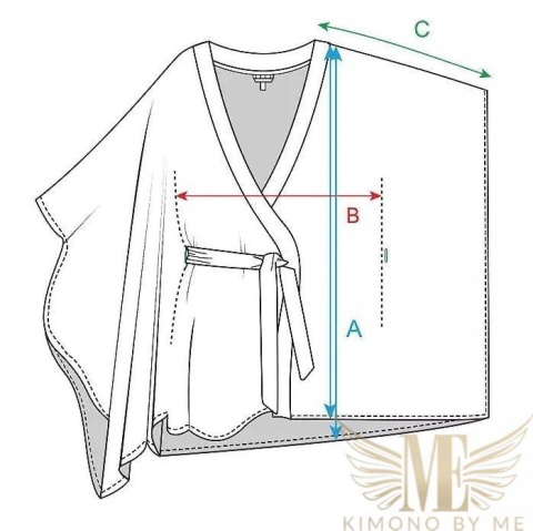 Kimono Bali czacha gold