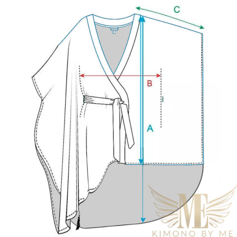 Kimono damskie MAXI Kimono damskie MAXI