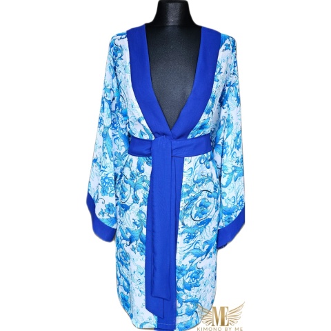 Kimono damskie szyfon blue Kimono damskie szyfon blue