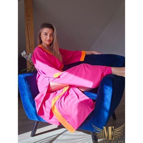 Różowe kimono damskie Różowe kimono damskie