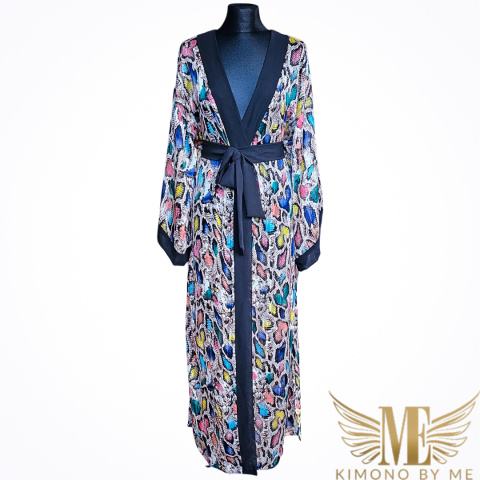 Kimono damskie skóra węża Kimono damskie skóra węża