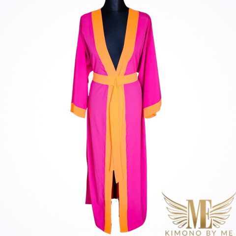 Różowe kimono plażowe Różowe kimono plażowe