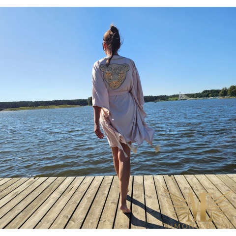 Kimono Plażowe z tygrysem MasaiMara mini