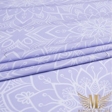 Kimono plażowe Portofino mini z białymi skrzydłami